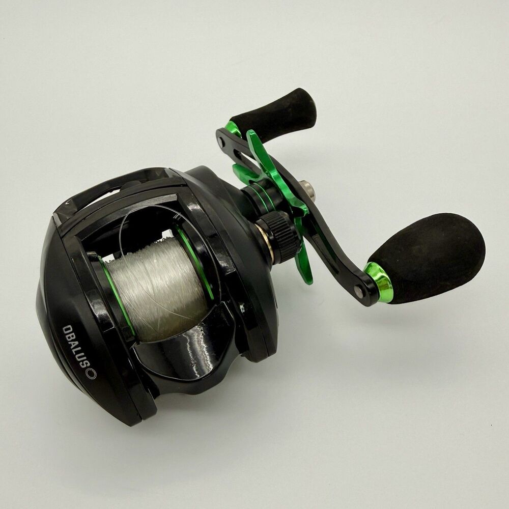 OBALUS Baitcaster Carbonlite BR - BS2000 Metallic Green Reel